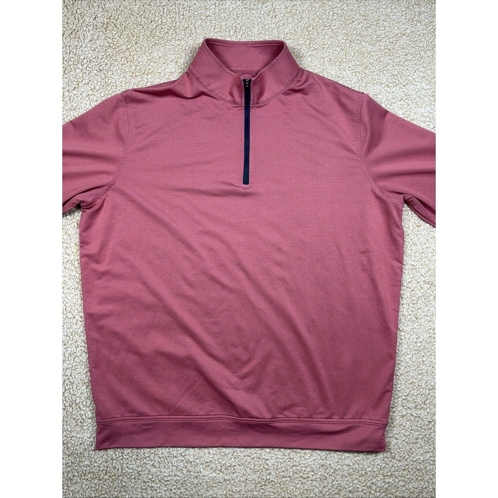 Peter Millar Crown Sport Perth 1/4 Zip Performance Pullover Stretch Mens Large